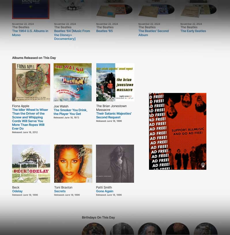 albums releases today