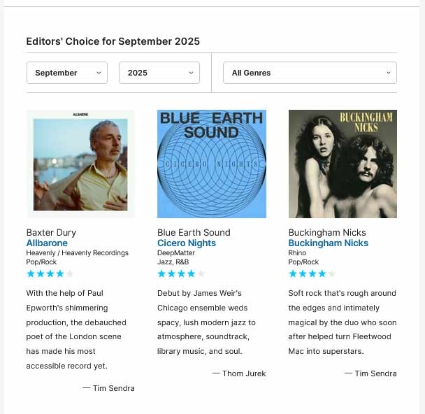 editors choice