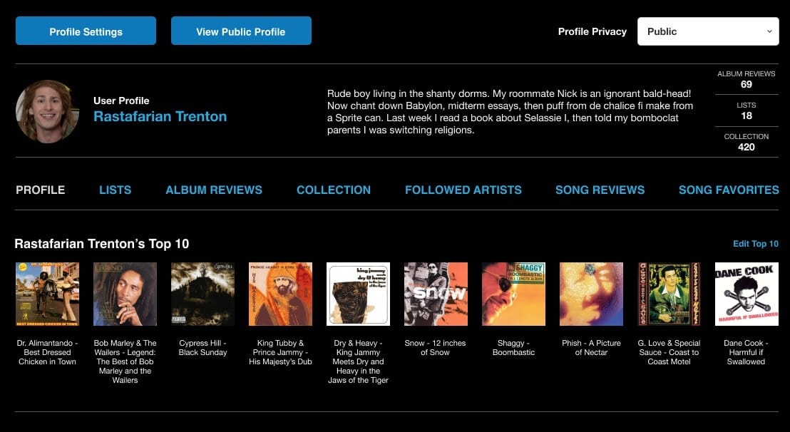 Album Reviews