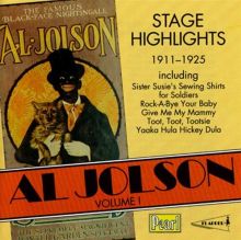 Al Jolson, Vol. 1: Stage Highlights 1911-1925