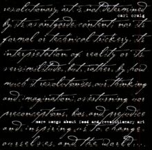 More Songs About Food and Revolutionary Art