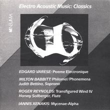 Electroacoustic Music: Classics