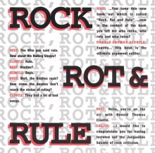 Rock, Rot & Rule