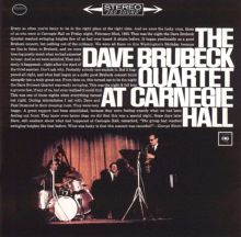 The Dave Brubeck Quartet at Carnegie Hall