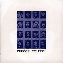 Album cover for Baader Meinhof by Baader Meinhof