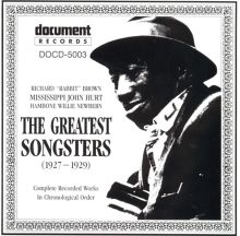 The Greatest Songsters: Complete Works (1927-1929)