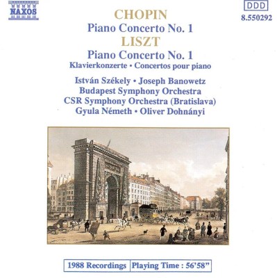 Chopin: Piano Concerto No. 1; Liszt: Piano Concerto No.1