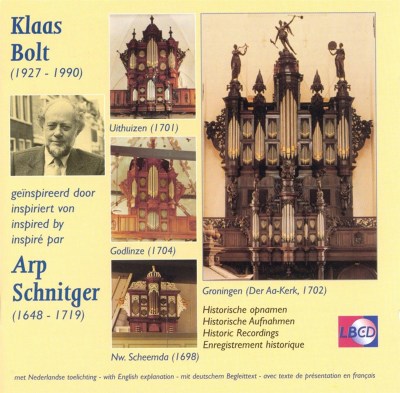 Klaas Bolt Inspired by Arp Schnitger