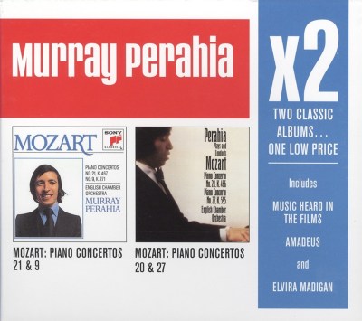 Murray Perahia x2: Mozart Piano Concertos Nos. 21, 9, 20 & 27