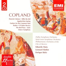 Copland: Danzón Cubano; Billy the Kid; Appalachian Spring; Fanfare for the Common Man; Rodeo; El Salón Mexico; The Red Pony - Suite; Dance Symphony