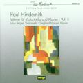 Hindemith: Werke für Cello und Klavier, Vol. 2