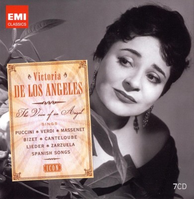 Icon: Victoria de los Angeles sings Puccini, Verdi, Massenet, Bizet, Canteloube, Lieder, Zarzuela and Spanish Songs [