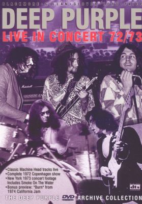 Live in Concert 1972/73 [DVD]
