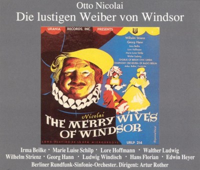 Otto Nicolai: Die Lustigen Weiber von Windsor