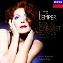 Berlin Cabaret Songs