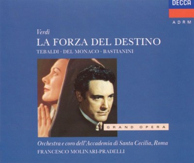 クラシック La Forza Del Destino Mario del Monaco LA FORZA DEL DESTINO Milanov, Del Monaco, Warren (1953) (CD