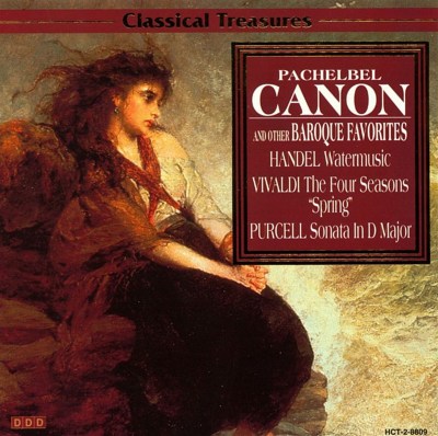 Canon and gigue, for 3 violins & continuo in D major, T. 337