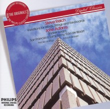 Steve Reich: Variations for Winds, Strings and Keyboards; John Adams: Shaker Loops