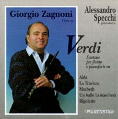 Divertimento sull'Aida, for flute & piano, Op 293