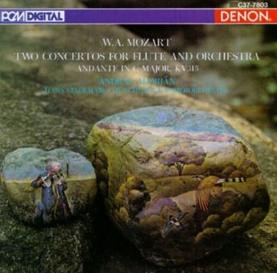 Mozart: Two Concertos for Flute and Orchestra; Andante in C major