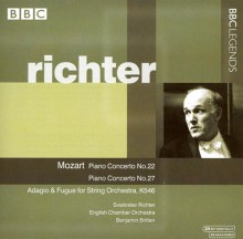 Mozart: Piano Concerto No. 22; Piano Concerto No. 27; Adagio & Fugue for String Orchestra, K 546