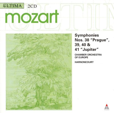Mozart: Symphonies Nos. 38 "Prague", 39, 40 & 41 "Jupiter"