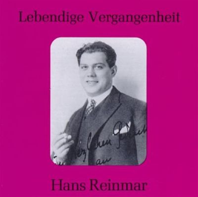 Lebendige Vergangenheit: Hans Reinmar