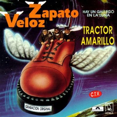 Tractor Amarillo