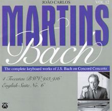 Bach: 4 Toccatas, BWV 913-916; English Suite No.6