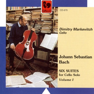 Bach: Six Suites for Cello Solo Vol. 1