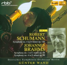 Schumann: Symphony No. 4, Brahms: Symphonies Nos. 1 & 4