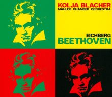 Album cover for Eichberg / Beethoven by Kolja Blacher / Mahler Chamber Orchestra