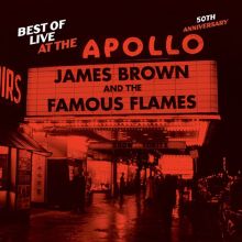 Album cover for Best of Live at the Apollo: 50th Anniversary by James Brown