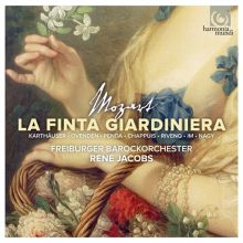Album cover for Mozart: La finta giardiniera by René Jacobs / Freiburger Barockorchester