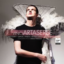 Album cover for Leonardo Vinci: Artaserse by Diego Fasolis / Max Emanuel Cencic / Concerto Köln / Franco Fagioli / Philippe Jaroussky