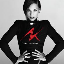 Album cover for Girl on Fire by Alicia Keys