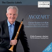 Album cover for Mozart: Clarinet Quintet by Colin Lawson