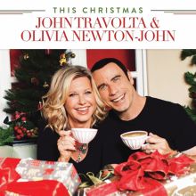 Album cover for This Christmas by Olivia Newton-John / John Travolta