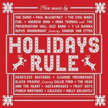Album cover for Holidays Rule by Various Artists