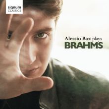 Album cover for Alessio Bax Plays Brahms by Alessio Bax