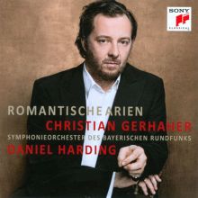 Album cover for Romantische Arien by Christian Gerhaher / Daniel Harding