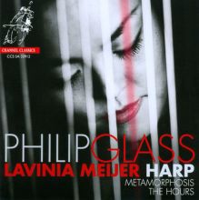 Album cover for Philip Glass: Metamorphosis; The Hours by Lavinia Meijer
