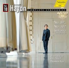 Album cover for Haydn: Complete Symphonies, Vol. 18 by Thomas Fey / Heidelberger Sinfoniker