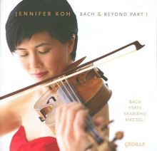 Album cover for Bach & Beyond, Part 1 by Jennifer Koh