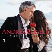Album cover for Passione by Andrea Bocelli