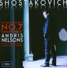 Album cover for Shostakovich: Symphony No. 7 "Leningrad" by Andris Nelsons