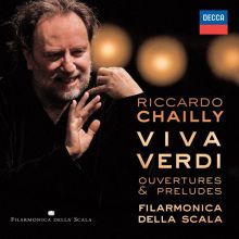 Album cover for Viva Verdi: Ouvertures & Preludes by Riccardo Chailly / La Scala Philharmonic Orchestra