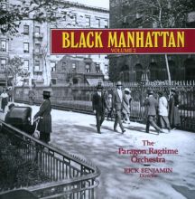 Album cover for Black Manhattan, Vol. 2 by The Paragon Ragtime Orchestra / Rick Benjamin