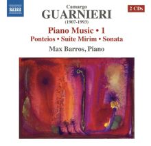 Album cover for Camargo Guarnieri: Piano Music, Vol. 1 by Max Barros