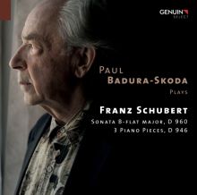 Album cover for Paul Badura-Skoda Plays Franz Schubert by Paul Badura-Skoda